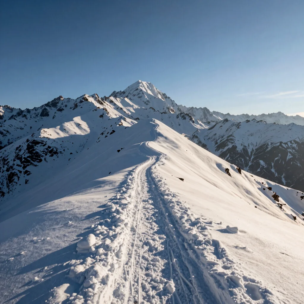 Navigating the Winter Ridge of Brahmatal Trek